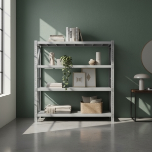 Estantería Metálica Rack Encastre Reforzada 2mx2mx0.6 1200kg