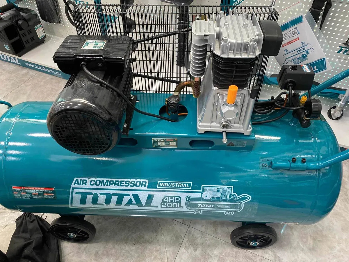 Compresor De Aire 200 Lt 4 Hp Total Tc1402002 Industrial - Imagen 6