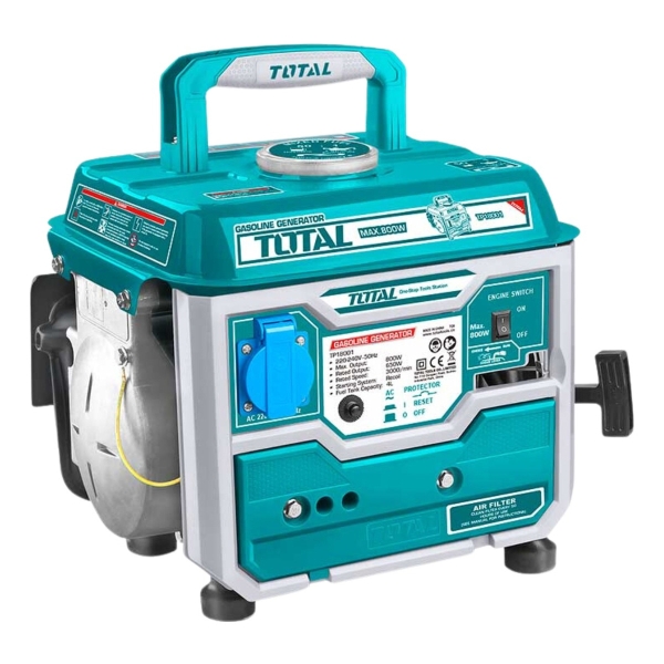 Generador Nafta 800w Camping Total 2t Tanque 4l Tp18001