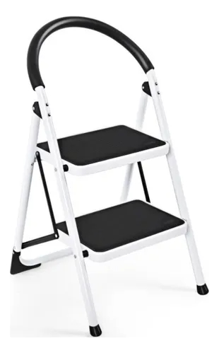 Escalera Metal Familiar Plegable Tijera 2esc 71cm Hasta 150k - Imagen 3
