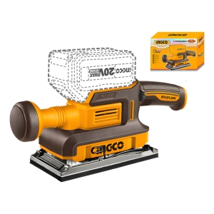 Lijadora Orbital A Batería Brushless Motor 20v Ingco Sin Bat