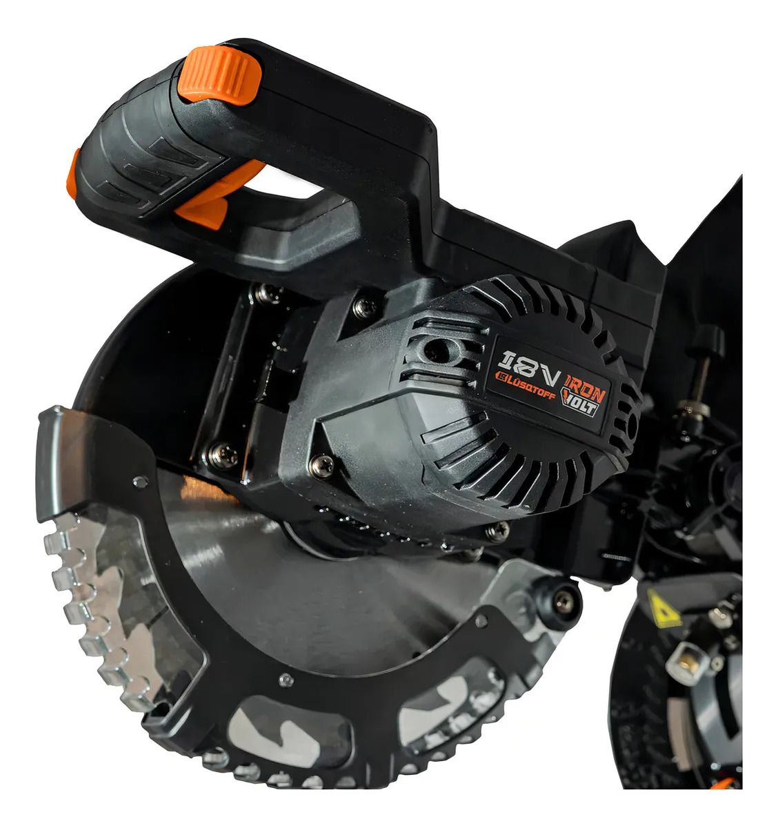 Sierra Ingletadora Telescopica 18v Lusqtoff Black C/bat Carg - Imagen 4