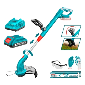 Bordeadora A Batería Litio 20v Total +bateria+cargador
