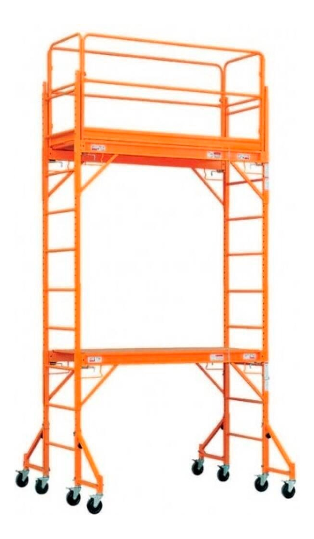 Combo Andamio Multiuso + Baranda + Estabilizador Con Ruedas - Imagen 3