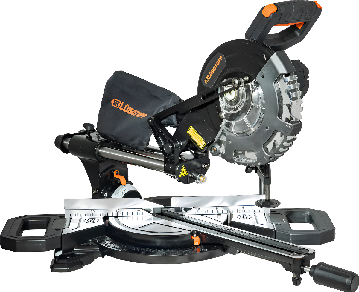 Sierra Ingletadora Deslizante Brushless 18v Lusqtoff Black S