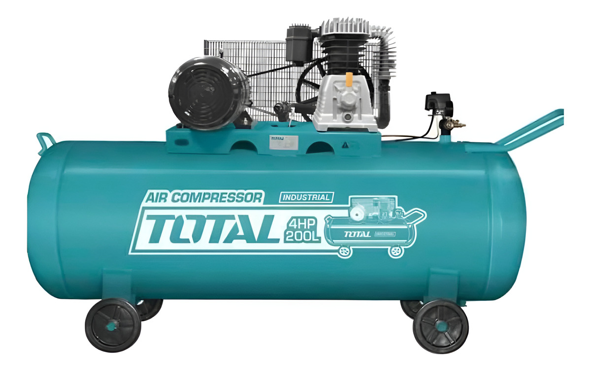 Compresor De Aire 200 Lt 4 Hp Total Tc1402002 Industrial - Imagen 8