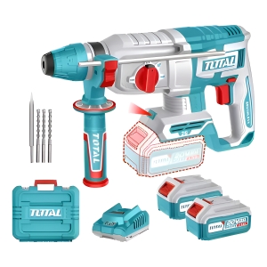 Rotomartillo Industrial 20v Total Sin Carbones Bateria 4ah