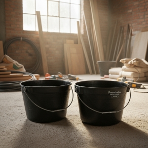 Balde Albañil Super Reforzado Pvc Manija 8mm Elsue