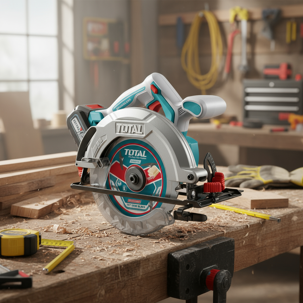 Sierra Circular 20v 1/4 Pulgadas Total Tsli1851 - Imagen 5