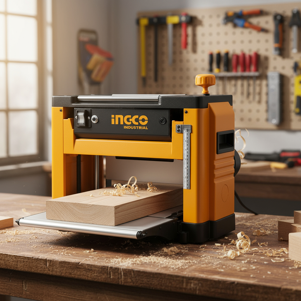 Ingco Tp15003 Garlopa Cepillo De Banco Eléctrico - Imagen 4