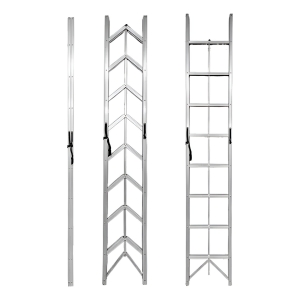 Escalera Aluminio Plegable Multiproposito 5 Esc 1.5m 150kg