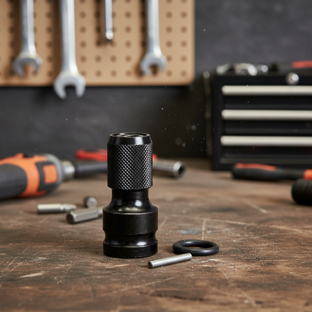 Mandril Adaptador Llave De Impacto 1/2 A 1/4 Hembra Jadever