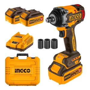 Llave De Impacto 500 Nm 20v Ingco Con Bat Y Carg Ciwli2050