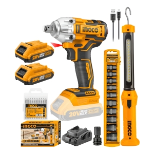 Llave De Impacto 20v S/carbones All In One Ingco Ciwli2001