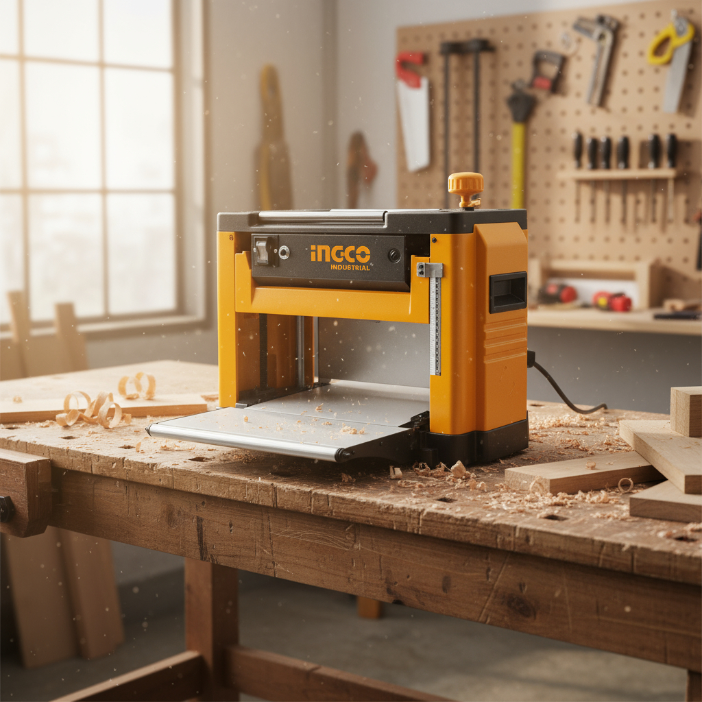 Ingco Tp15003 Garlopa Cepillo De Banco Eléctrico - Imagen 3