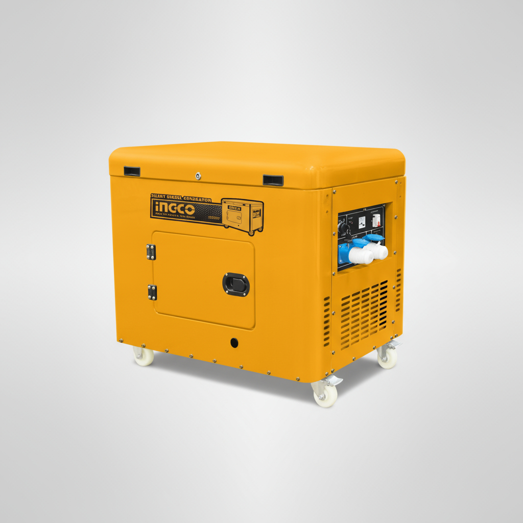 Generador 8.0 Kw Diesel Silencioso 8kw 13hp Ingco Gse80001 - Imagen 5