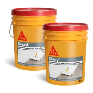 Sikacryl Membrana Impermeabilizante Acrílico 20+20kg Blanco