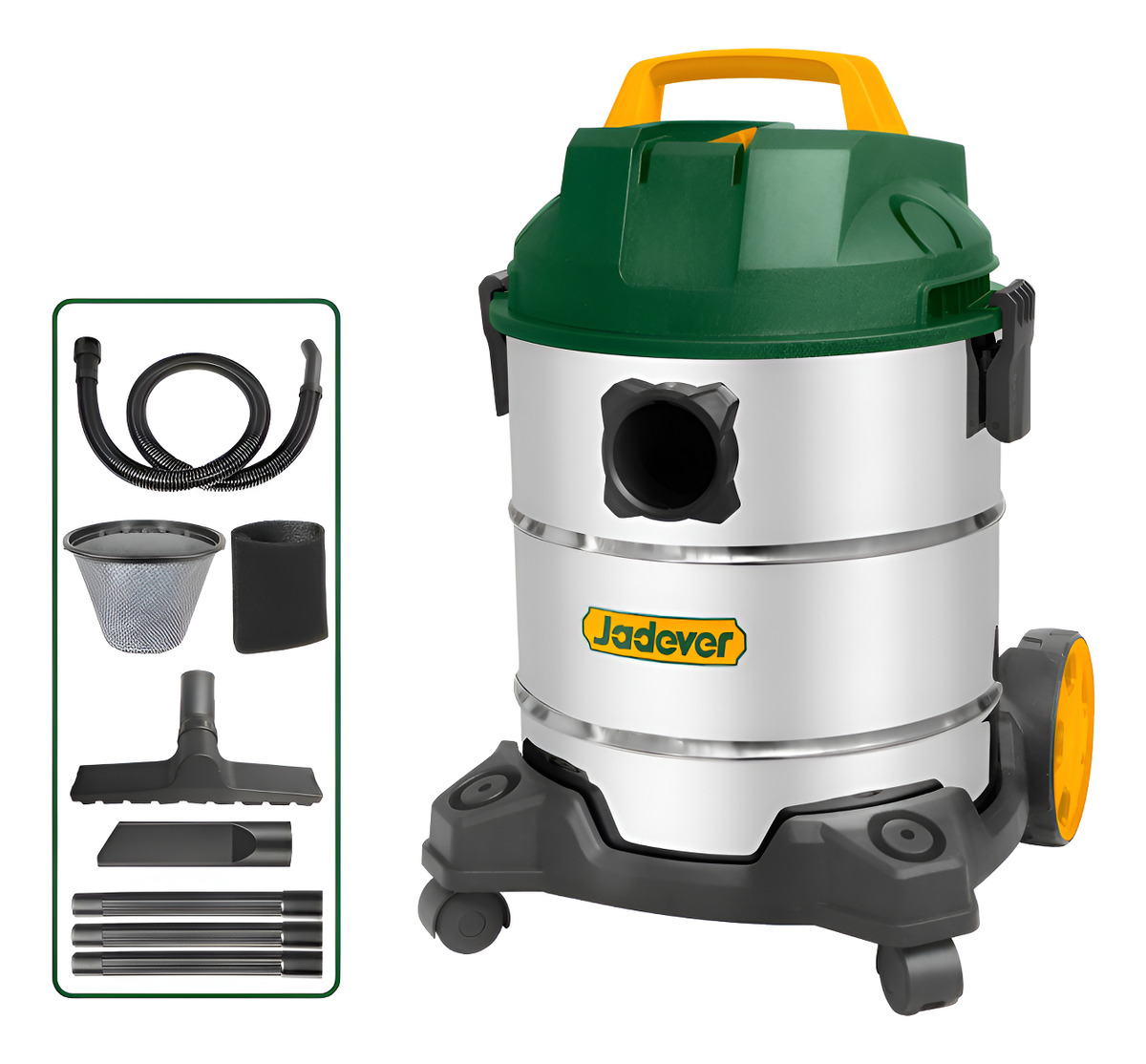 Aspiradora Seco Húmedo 1200w Tanque Metálico 30l Jadever - Imagen 2