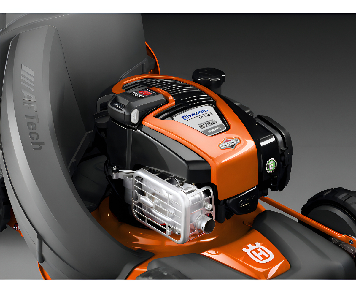 Podadora De Césped A Nafta Husqvarna Lc140 Color Naranja Con Potencia De 1.8kw - Imagen 7
