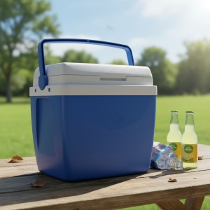 Conservadora Termica 34 Lts Mor Azul Roja Elsue