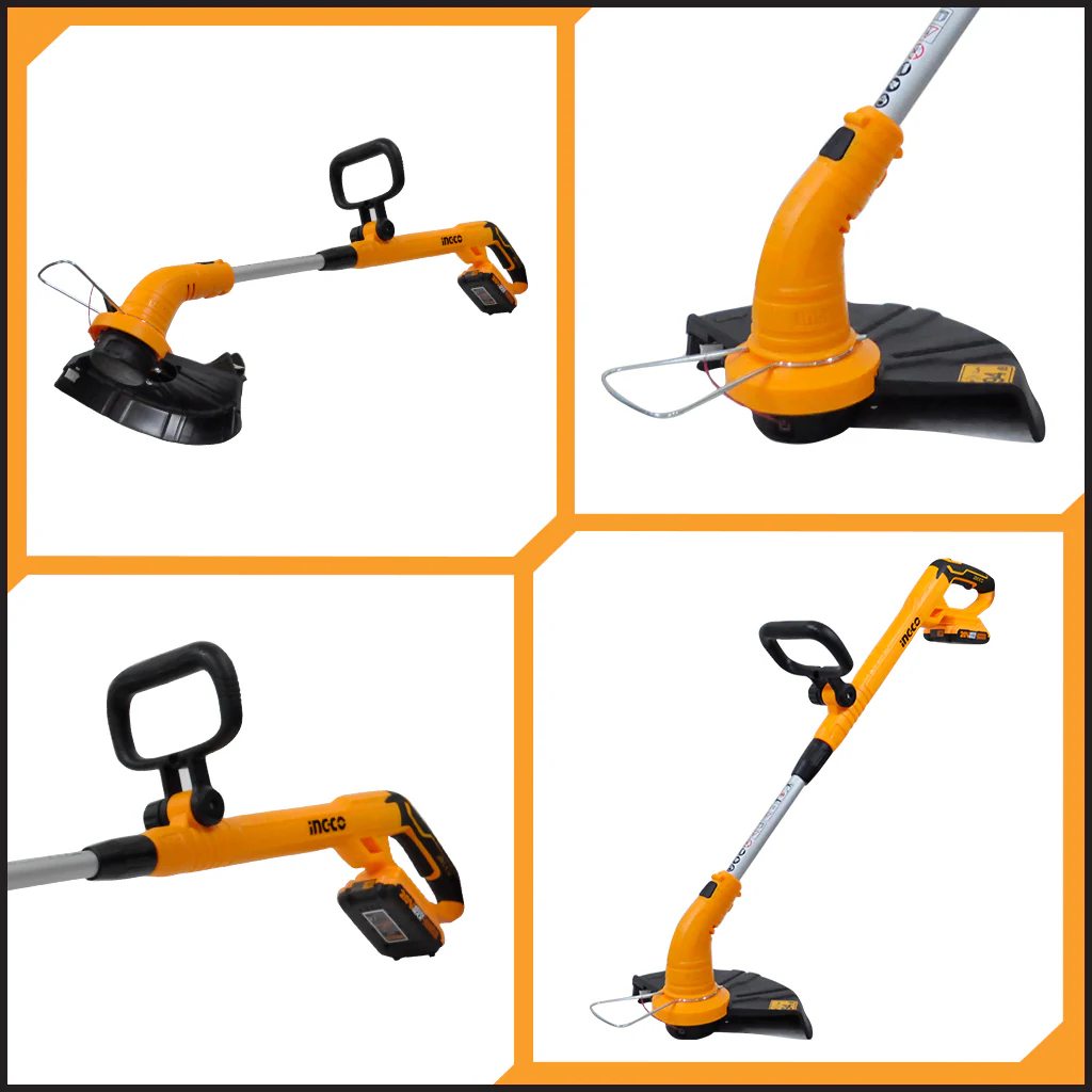 Bordeadora 20v C 1 Bat Y Cargador Ingco Cgtli20301 - Imagen 5