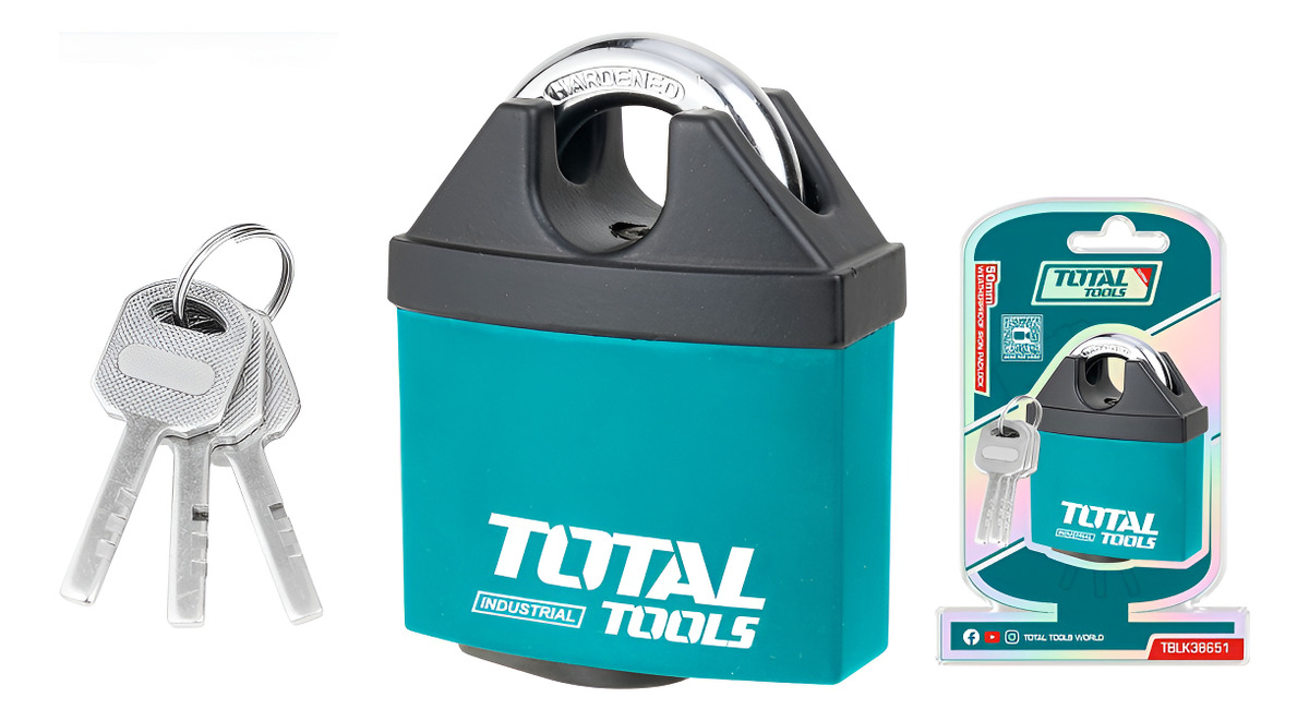 Candado De Hierro 65mm Resistente Al Interperie Total