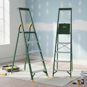 Escalera Aluminio 1.50met 5 Esc 150kg Jadever