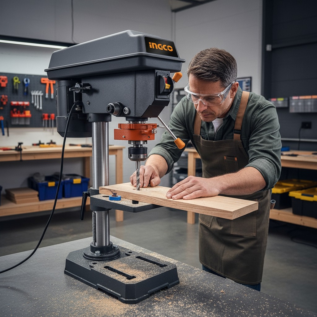 Taladro Ingco 13mm 350w 580-2650rpm Dp133505 - Imagen 7