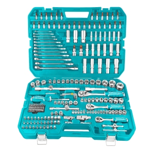 Set De Herramientas Total 216 Piezas Llave Criquet Y Dados