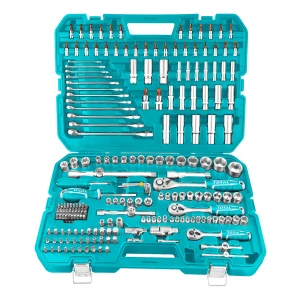 Set De Herramientas Total 216 Piezas Llave Criquet Y Dados