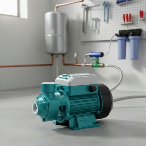 Bomba De Agua Periférica Total 1hp, 750w - Altura Máxima 52m