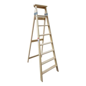 Escalera De Madera Familiar 8 Escalones 1.88mts