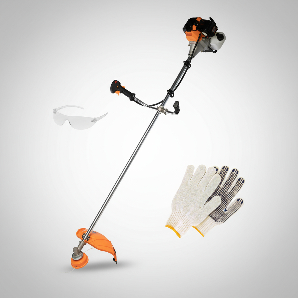 Desmalezadora Bordeadora A Nafta 52cc Lüsqtoff Profesional - Imagen 3