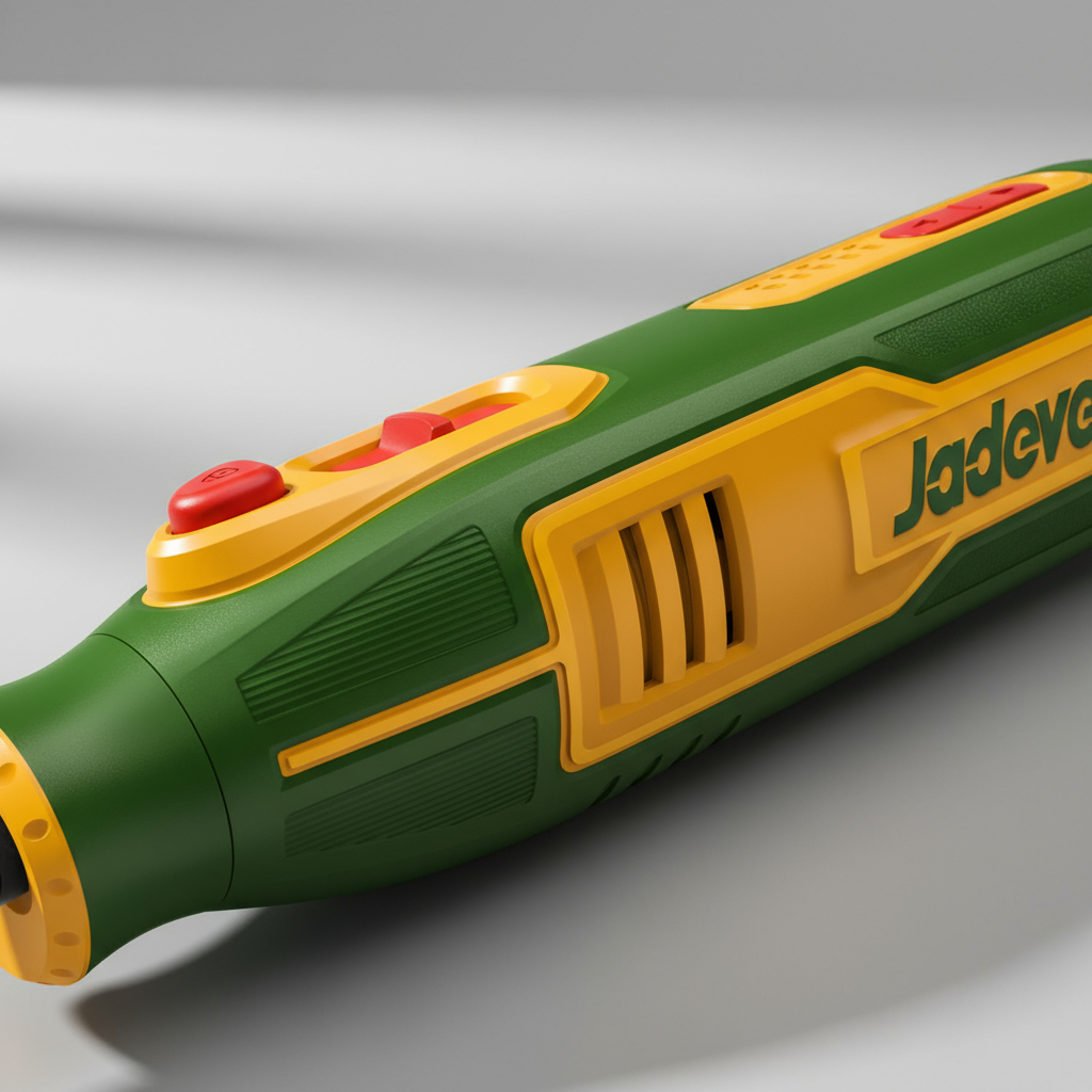 Mini Torno Recargable Con Accesorios Jadever - Imagen 4