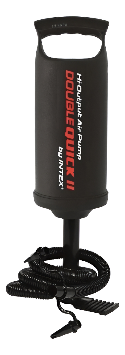 Inflador Manual Intex 68614 36cm Inflables Colchones Quick 2
