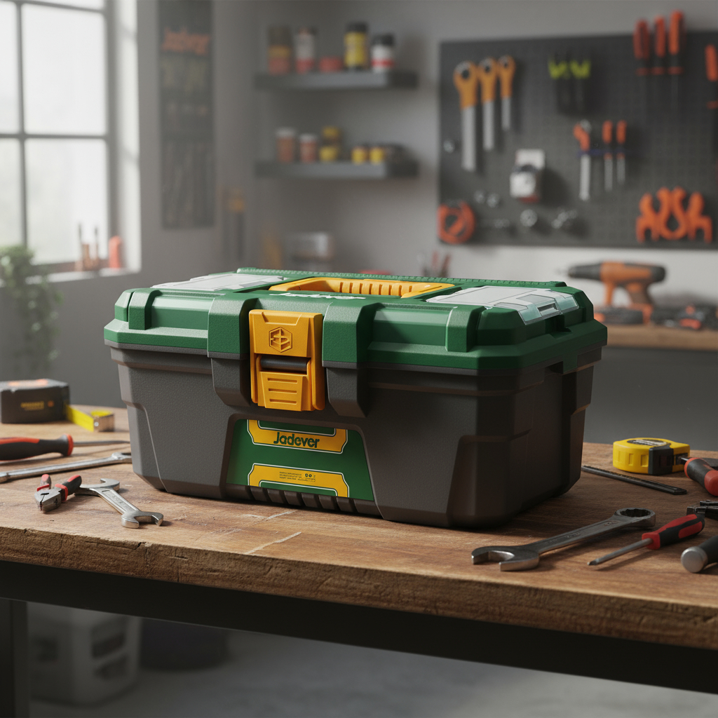 Caja Plastica De Herramientas 13* Jadever Jdtb1313 - Imagen 3