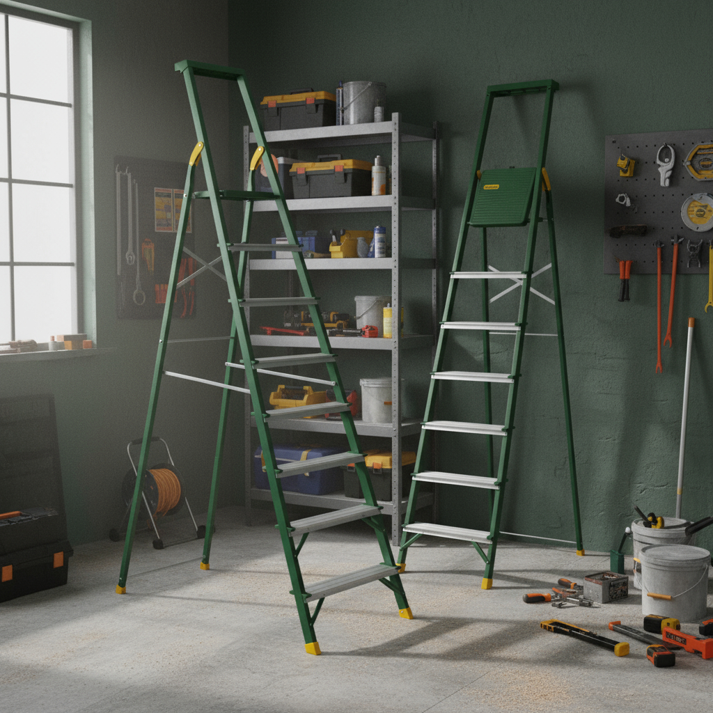 Escalera Aluminio 2.40met 8 Esc 150kg Jadever - Imagen 4