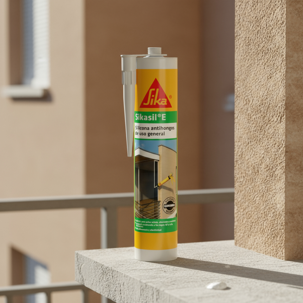 Silicona Acética Sikasil E Transparante 300ml Elsue - Imagen 3