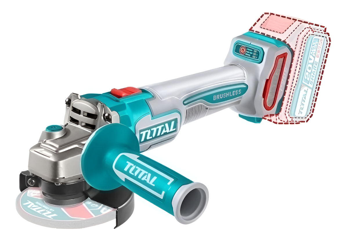 Kit Atornillador Llave Impacto Rotomartillo Amoladora Color Turquesa Frecuencia 50-60 - Imagen 4