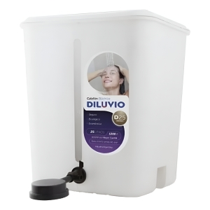 Calentador Ducha Diluvio Calefon Resistencia 1100w 25litros