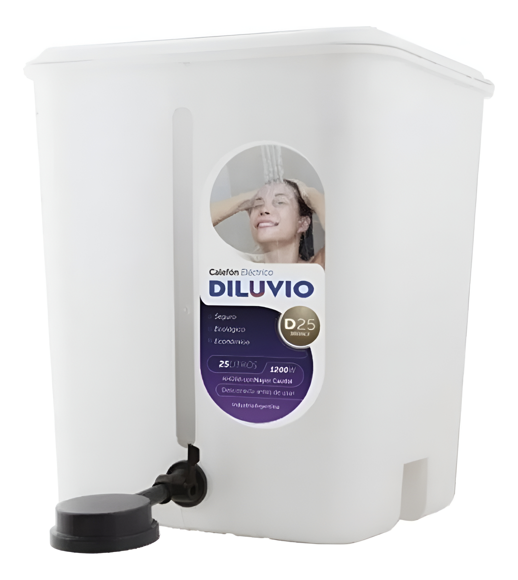 Calentador Ducha Diluvio Calefon Resistencia 1100w 25litros