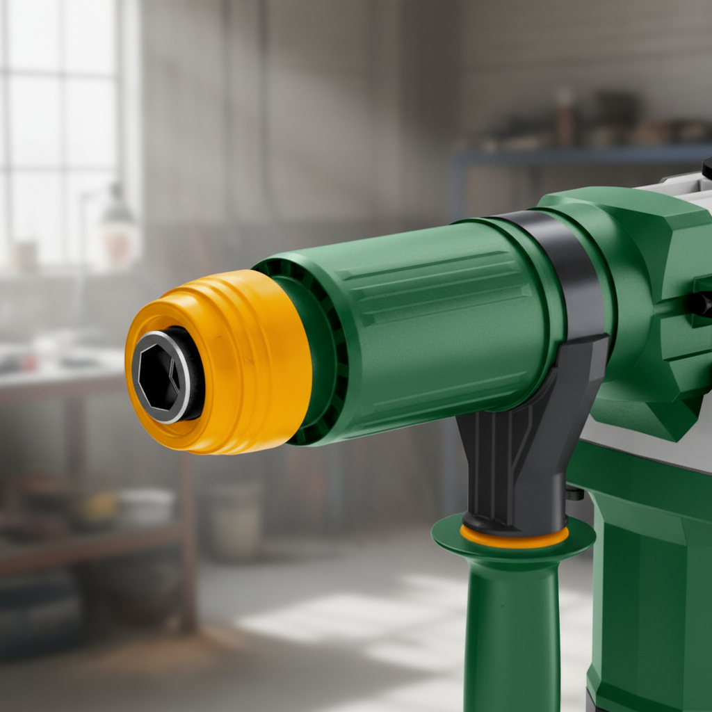 Martillo Demoledor 1300w 15j Enc Hexagonal Jadever - Imagen 5