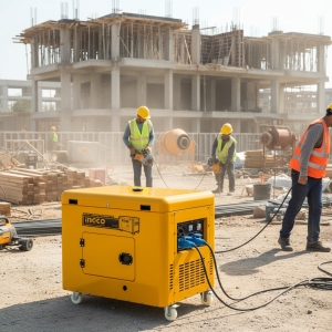 Generador 8.0 Kw Diesel Silencioso 8kw 13hp Ingco Gse80001