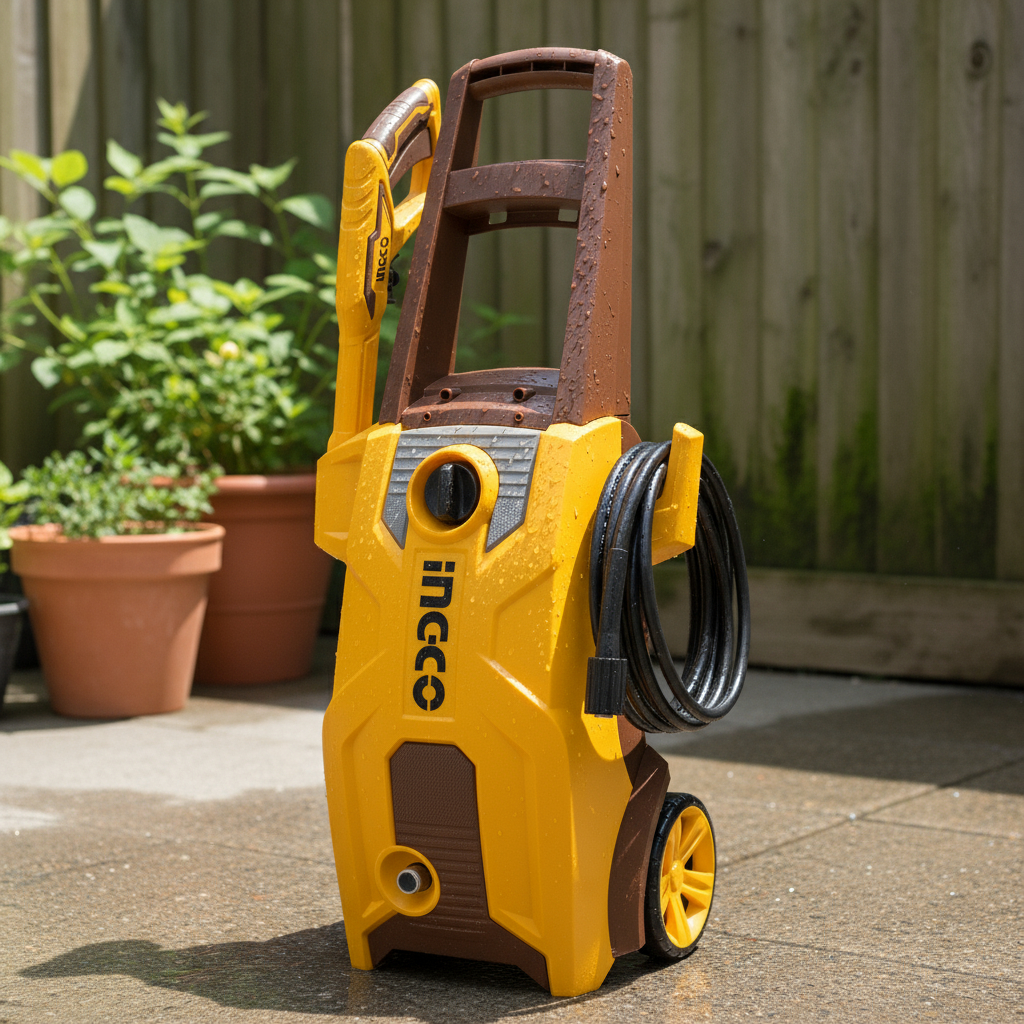 Hidrolavadora Electrica Ingco Hpwr20018 160 Bar 200w 6 L/m C - Imagen 4