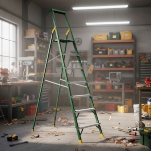 Escalera Aluminio 2.40met 8 Esc 150kg Jadever