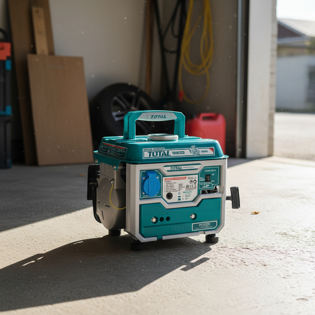 Generador Nafta 800w Camping Total 2t Tanque 4l Tp18001 - Imagen 4