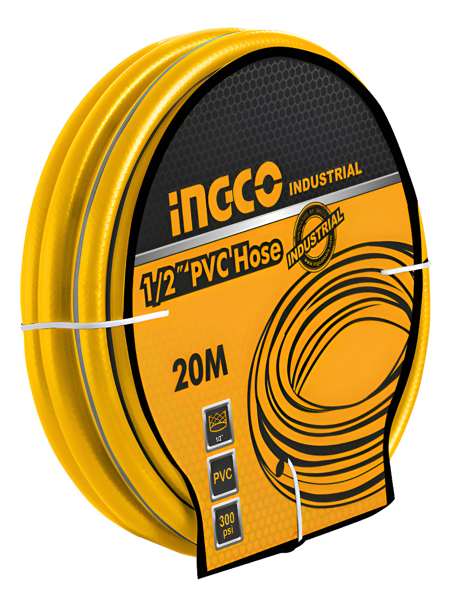 Manguera 1/2 Reforzada Malla Rollo X 20mts Ingco