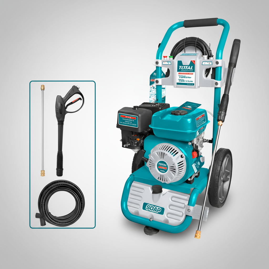 Hidrolavadora A Nafta 6hp Total Tgt250105 - Imagen 5