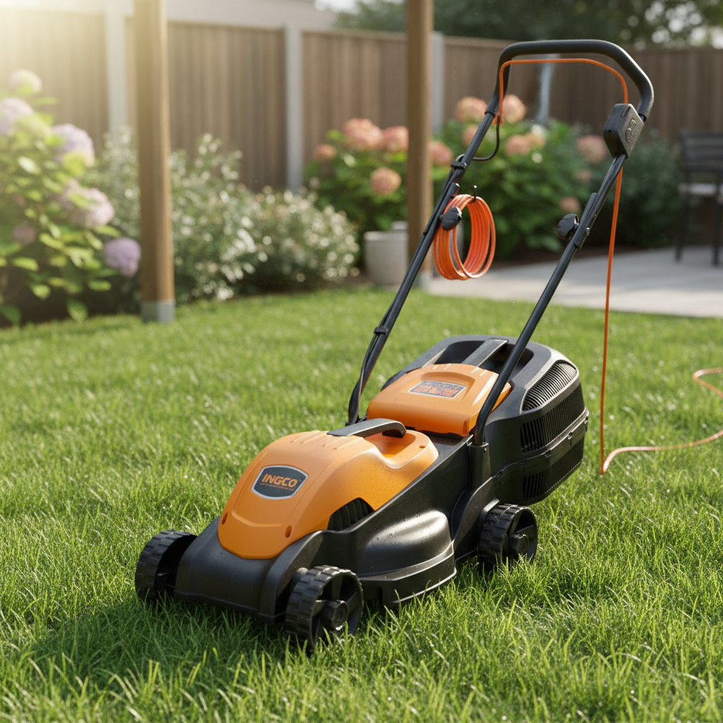 Corta Cesped Electrica 1200w Ingco Lm321