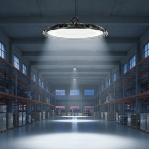 Campana De Techo Exterior Colgante Led Ufo 150w Luz Fria